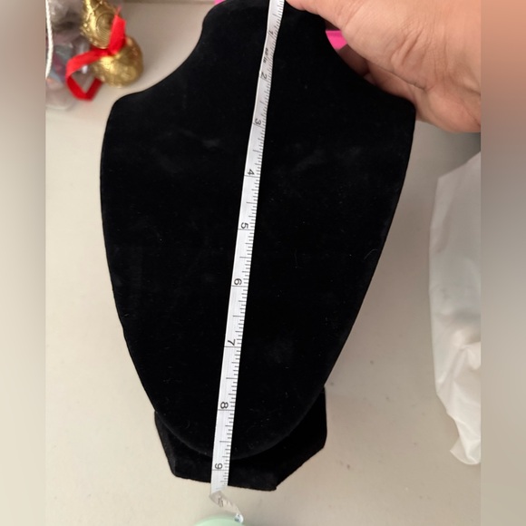 Jewelry DISPLAY neck black stand to display necklaces and pendants 9 “  tall - Picture 6 of 6